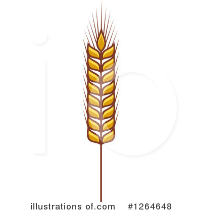 Royalty-Free (RF) Wheat Clipart Illustration by Vector Tradition SM - Stock Sample #1264648