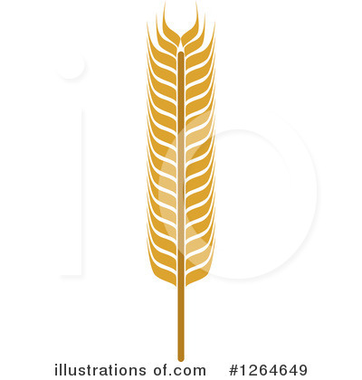 Royalty-Free (RF) Wheat Clipart Illustration by Vector Tradition SM - Stock Sample #1264649