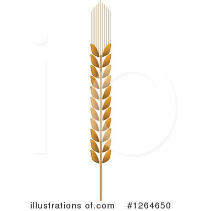 Royalty-Free (RF) Wheat Clipart Illustration by Vector Tradition SM - Stock Sample #1264650