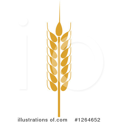 Royalty-Free (RF) Wheat Clipart Illustration by Vector Tradition SM - Stock Sample #1264652
