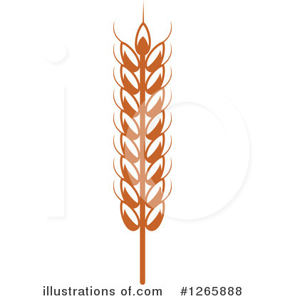 Royalty-Free (RF) Wheat Clipart Illustration by Vector Tradition SM - Stock Sample #1265888