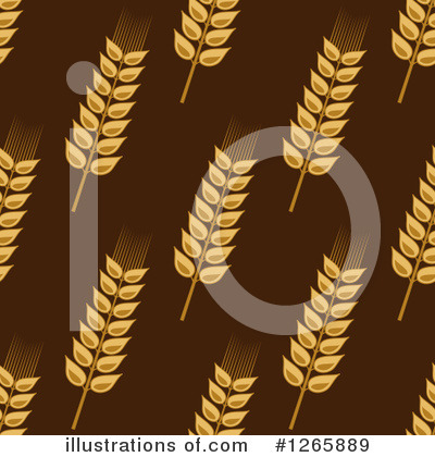 Royalty-Free (RF) Wheat Clipart Illustration by Vector Tradition SM - Stock Sample #1265889