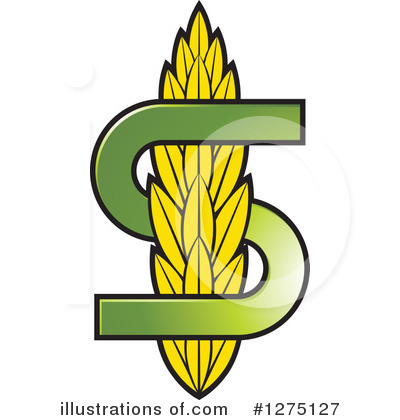 Royalty-Free (RF) Wheat Clipart Illustration by Lal Perera - Stock Sample #1275127