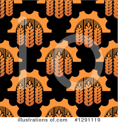 Royalty-Free (RF) Wheat Clipart Illustration by Vector Tradition SM - Stock Sample #1291119