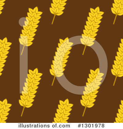 Royalty-Free (RF) Wheat Clipart Illustration by Vector Tradition SM - Stock Sample #1301978