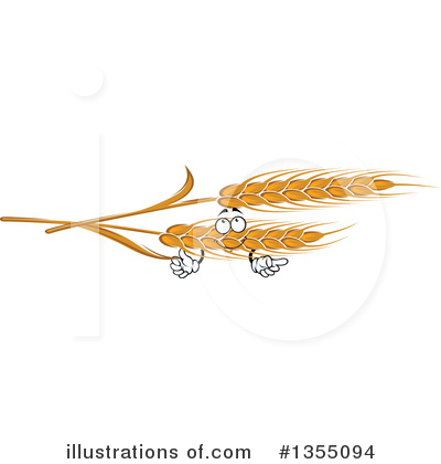 Royalty-Free (RF) Wheat Clipart Illustration by Vector Tradition SM - Stock Sample #1355094