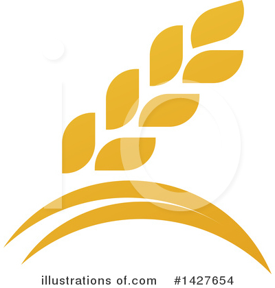 Barley Clipart #1427654 by AtStockIllustration