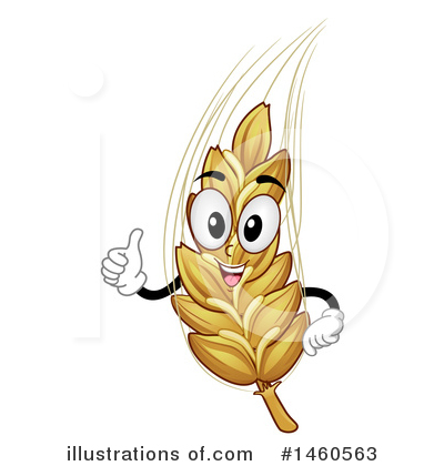 Royalty-Free (RF) Wheat Clipart Illustration by BNP Design Studio - Stock Sample #1460563