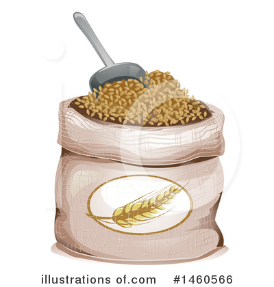 Royalty-Free (RF) Wheat Clipart Illustration by BNP Design Studio - Stock Sample #1460566