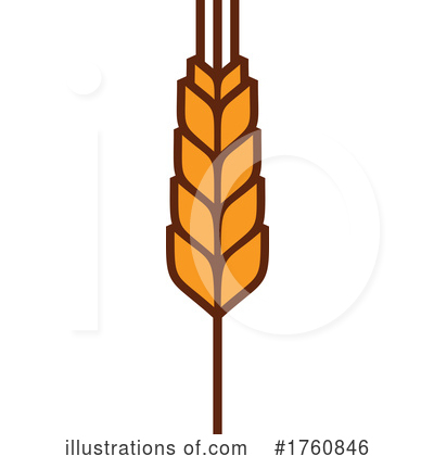 Royalty-Free (RF) Wheat Clipart Illustration by Vector Tradition SM - Stock Sample #1760846