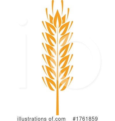 Royalty-Free (RF) Wheat Clipart Illustration by Vector Tradition SM - Stock Sample #1761859