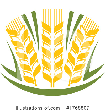 Royalty-Free (RF) Wheat Clipart Illustration by Vector Tradition SM - Stock Sample #1768807