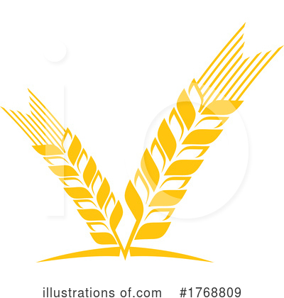 Royalty-Free (RF) Wheat Clipart Illustration by Vector Tradition SM - Stock Sample #1768809