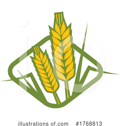 Royalty-Free (RF) Wheat Clipart Illustration by Vector Tradition SM - Stock Sample #1768813