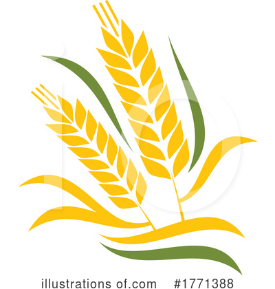 Royalty-Free (RF) Wheat Clipart Illustration by Vector Tradition SM - Stock Sample #1771388