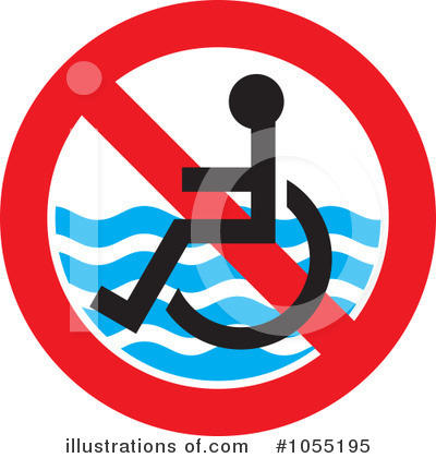 Royalty-Free (RF) Wheelchair Clipart Illustration by Any Vector - Stock Sample #1055195