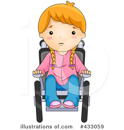 Royalty-Free (RF) Wheelchair Clipart Illustration by BNP Design Studio - Stock Sample #433059