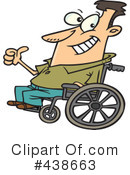Wheelchair Clipart #438663 by toonaday