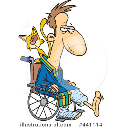 Wheelchair Clipart #441114 by toonaday