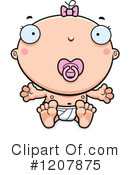 White Baby Clipart #1207875 by Cory Thoman