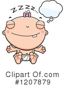 White Baby Clipart #1207879 by Cory Thoman