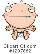 White Baby Clipart #1207882 by Cory Thoman