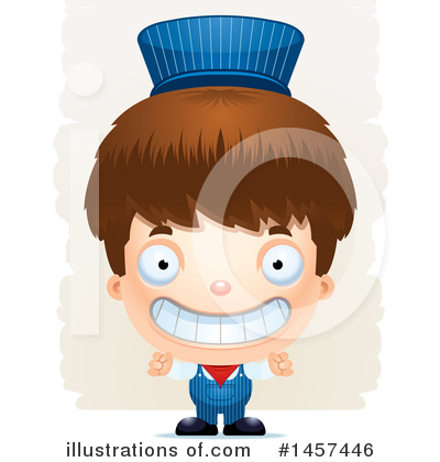 Train Engineer Clipart #1457446 by Cory Thoman