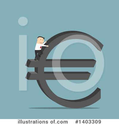 Royalty-Free (RF) White Business Man Clipart Illustration by Vector Tradition SM - Stock Sample #1403309