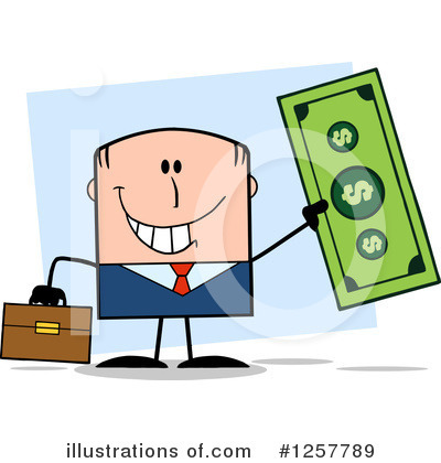 Dollar Bill Clipart #1257789 by Hit Toon