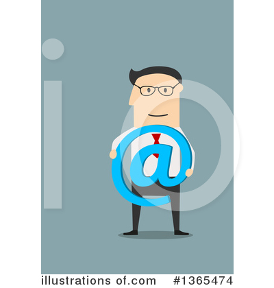 Email Clipart #1365474 by Vector Tradition SM
