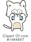 White Cat Clipart #1484897 by lineartestpilot