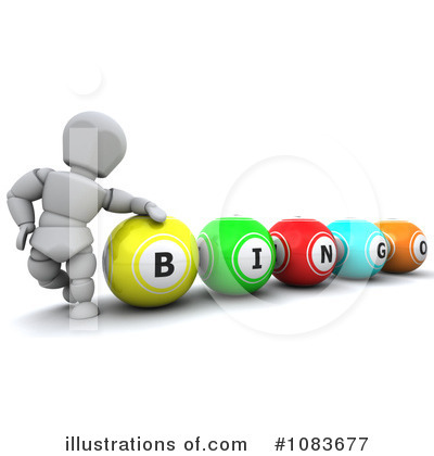 Bingo Clipart #1083677 by KJ Pargeter