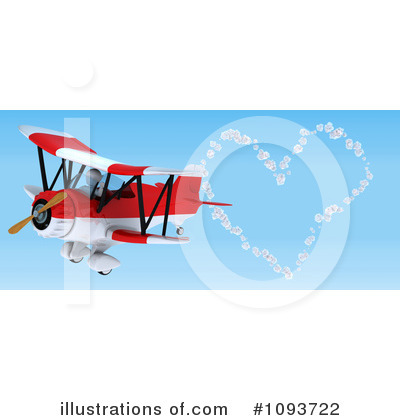 Biplane Clipart #1093722 by KJ Pargeter