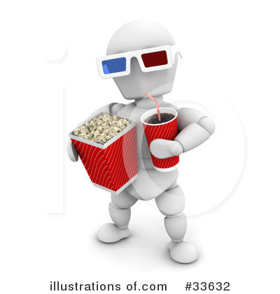 3d Movies Clipart #33632 by KJ Pargeter