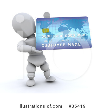 Credit Card Clipart #35419 by KJ Pargeter
