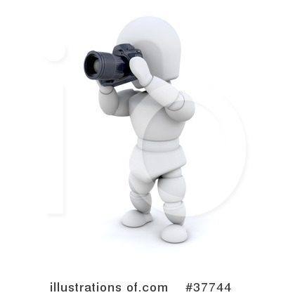 Photographer Clipart #37744 by KJ Pargeter