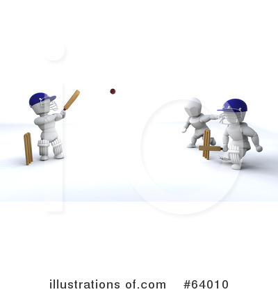 Cricketer Clipart #64010 by KJ Pargeter