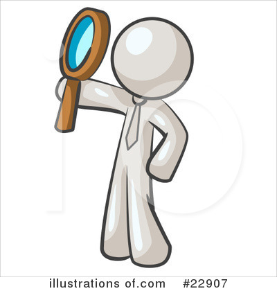 Royalty-Free (RF) White Collection Clipart Illustration by Leo Blanchette - Stock Sample #22907