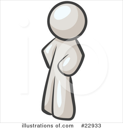 Royalty-Free (RF) White Collection Clipart Illustration by Leo Blanchette - Stock Sample #22933