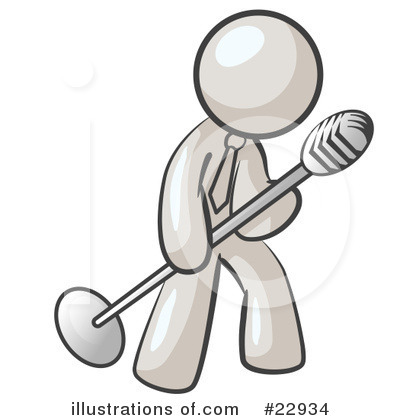 Royalty-Free (RF) White Collection Clipart Illustration by Leo Blanchette - Stock Sample #22934