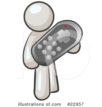 Remote Control Clipart #22957 by Leo Blanchette