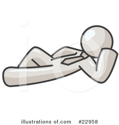 Reclined Clipart #22958 by Leo Blanchette
