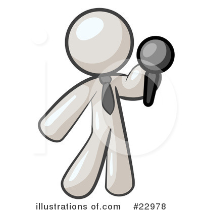 Comedian Clipart #22978 by Leo Blanchette