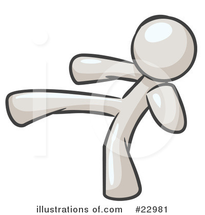 Royalty-Free (RF) White Collection Clipart Illustration by Leo Blanchette - Stock Sample #22981
