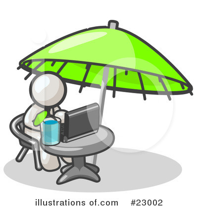 Vacation Clipart #23002 by Leo Blanchette