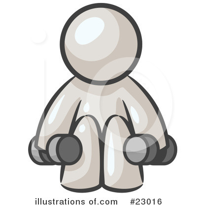 Royalty-Free (RF) White Collection Clipart Illustration by Leo Blanchette - Stock Sample #23016
