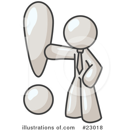 Exclamation Point Clipart #23018 by Leo Blanchette