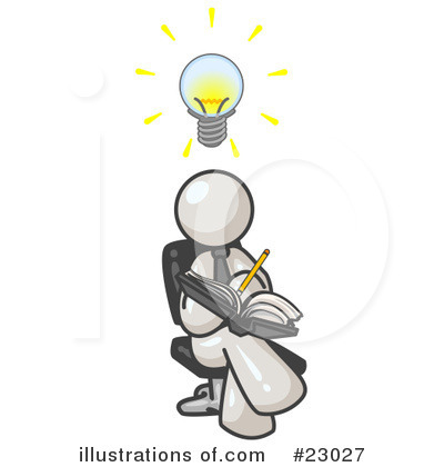 Lightbulb Clipart #23027 by Leo Blanchette