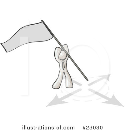 Royalty-Free (RF) White Collection Clipart Illustration by Leo Blanchette - Stock Sample #23030