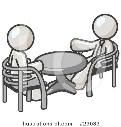 Royalty-Free (RF) White Collection Clipart Illustration by Leo Blanchette - Stock Sample #23033